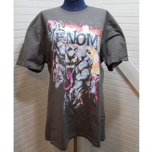 Marvel Venom t-shirt Men's large gray graphic‎ t-shirt UNISEX